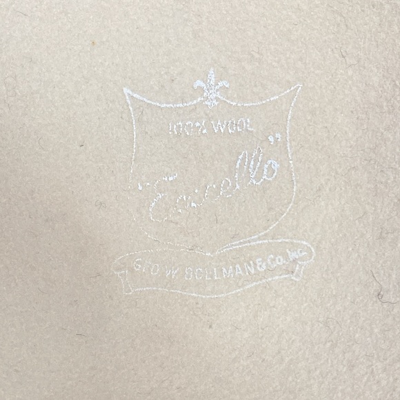 Vintage Adolfo II Gold Studded Wool Hat with Feather - Picture 11 of 15